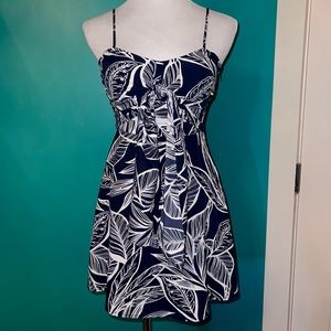 Blue Tropical Sundress